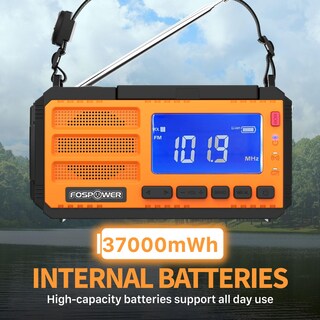 Foto 3 | Foto 3 | Radio Meteorológica De Emergencia Fospower D8 Con Batería Externa De 37000 Mwh - Venta Internacional.