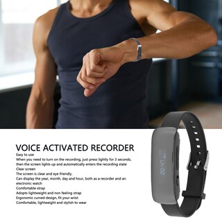 Foto 3 | Foto 3 | Reloj Grabador De Voz Yoidesu Digital De 32 Gb Con Batería De 90 Mah - Venta Internacional.