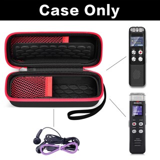 Foto 4 | Foto 4 | Estuche De Transporte Para Grabadora De Voz Digital 136g 128gb - Venta Internacional.