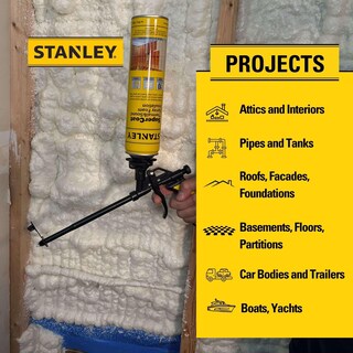 Foto 6 | Foto 6 | Aislamiento De Espuma En Aerosol Stanley Supercoat De 800 Ml, Celda Cerrada - Venta Internacional.