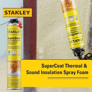 Foto 2 | Foto 2 | Aislamiento De Espuma En Aerosol Stanley Supercoat Closed Cell 800 Ml - Venta Internacional.