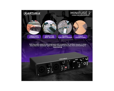 Foto 3 | Foto 3 | Interfaz de Audio Arturia Minifuse 2 Color Negro