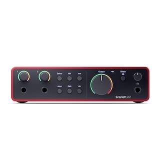 Foto 4 | Foto 4 | Interfaz De Audio Focusrite Scarlett 2i2 (4th Gen) Color Rojo 2x2