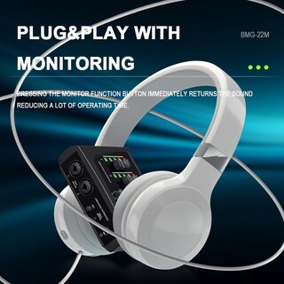 Foto 5 | Foto 5 | Bomge Mini Interfaz Audio Usb 2 Canales: Grabación/podcast