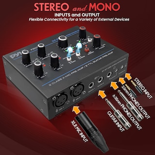 Foto 3 | Foto 3 | Interfaz De Audio Usb Pyle Pmux6 Con Entradas De Micrófono/guitarra/aux - Venta Internacional.
