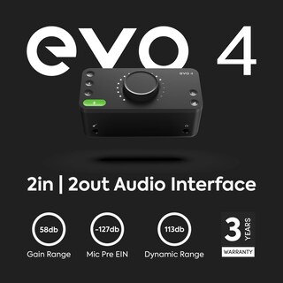 Foto 3 | Foto 3 | Interfaz De Audio Usb Audient Evo 4 Con Entrada De Instrumento Jfet - Venta Internacional.