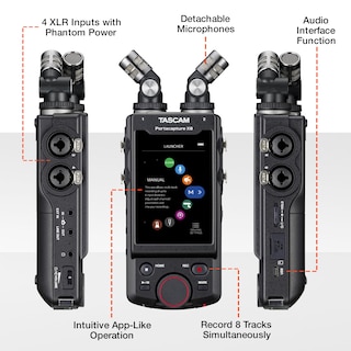 Foto 3 | Foto 3 | Grabador Multipista Tascam Portacapture X8 32-bit Float - Venta Internacional.