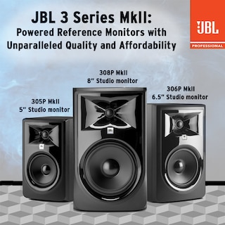 Foto 6 | Foto 6 | Altavoz Para Monitor Jbl Professional 305p Mkii De 5 Pulgadas Y 2 Vías, Negro - Venta Internacional.