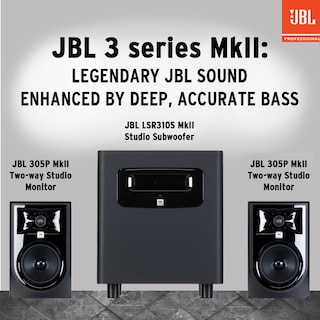 Foto 7 | Foto 7 | Altavoz Para Monitor Jbl Professional 305p Mkii De 5 Pulgadas Y 2 Vías, Negro - Venta Internacional.