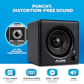 Foto 3 | Foto 3 | Altavoz Eléctrico Para Monitor De Batería Alesis Nitro Amp 70w 3 - Venta Internacional.