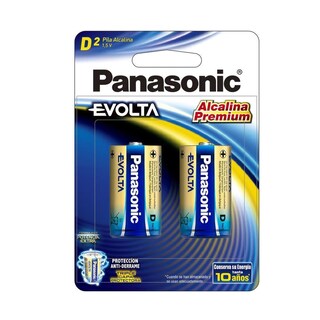 Foto 1 | Foto 1 | Pila Panasonic Evolta Alcalina D Con 12 Unidades 1.5v