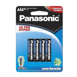 Foto 2 | Foto 2 | Pila Panasonic Carbon Zinc Azul Aaa Con 48 Unidades 1.5v