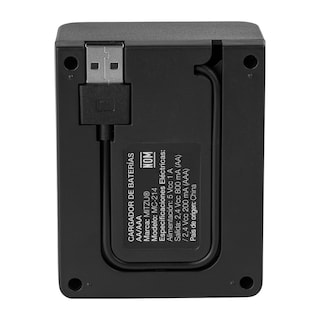 Foto 3 | Foto 3 | Cargador 4 Pilas Mitzu Aa, Aaa Con Usb Mc-214