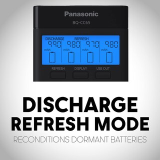 Foto 4 | Foto 4 | Cargador De Batería Panasonic K-kj65kha4ba Con 4aa Eneloop Pro - Venta Internacional.