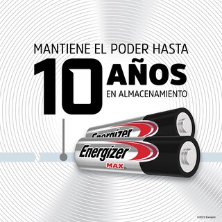 Foto 2 | Foto 2 | Batería Eveready Energizer Max Alkaline Aaa 8 Unidades - Venta Internacional.