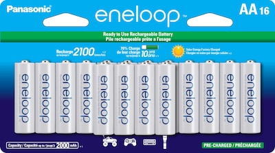Foto 1 | Foto 1 | Baterías Recargables Eneloop Panasonic Bk-3mcca16fa Aa X16 - Venta Internacional.
