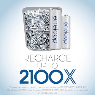 Foto 3 | Foto 3 | Baterías Recargables Eneloop Panasonic Bk-3mcca16fa Aa X16 - Venta Internacional.