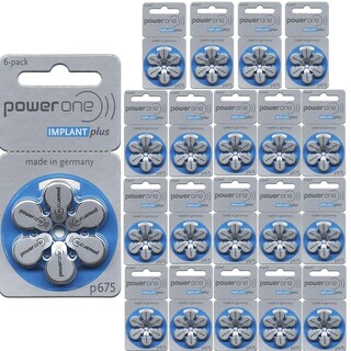 Foto 1 | Foto 1 | Pilas Para Implantes Cocleares Power One (120 Baterías) - Venta Internacional.