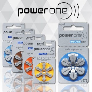 Foto 4 | Foto 4 | Pilas Para Implantes Cocleares Power One (120 Baterías) - Venta Internacional.