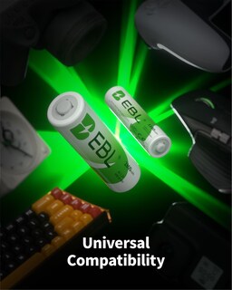 Foto 7 | Foto 7 | Pilas Recargables Ebl Aa 2800 Mah (paquete De 10) + Aaa De 1100 Mah (paquete De 10) - Venta Internacional.