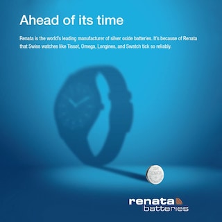 Foto 4 | Foto 4 | Pilas De Reloj Renata 371 Sr920sw 1 55 V Óxido De Plata 100 Unidades - Venta Internacional.