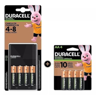 Foto 1 | Foto 1 | Cargador Duracell Con 8 Pilas Recargables Aa 1.2v