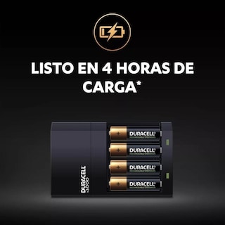 Foto 2 | Foto 2 | Cargador Duracell Con 8 Pilas Recargables Aa 1.2v