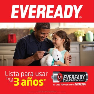 Foto 3 | Foto 3 | Pilas Eveready Carbon Zinc D Charola con 12 1.5v Grande