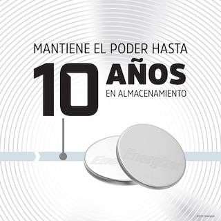 Foto 7 | Foto 7 | Pilas Energizer de Botón XPIENE2025T5 color Negro 2025 Litio 100 Piezas