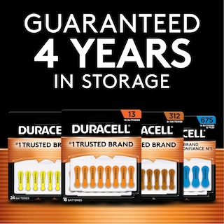 Foto 4 | Foto 4 | Pilas Duracell Para Audífonos Tamaño 312 Color Marrón Paquete De 16 - Venta Internacional.