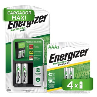 Foto 1 | Foto 1 | Cargador de Pilas Energizer Maxi ECOM8 más 2 Pilas AAA Recargables