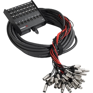 Foto 1 | Foto 1 | Cable Multi Conductor Proel Ebn2408lu50 Medusa Proel 32 Canales, 24 Entradas y 8 Salidas 50 Metros