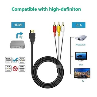 Foto 3 | Foto 3 | Cable Hdmi A Rca Eanetf 1080p 1.5 M Para Tv Hdtv Dvd 5 Pies - Venta Internacional.