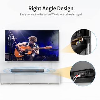 Foto 2 | Foto 2 | Cable De Audio Cablecreation De 3,5 Mm A Rca Con Un Ángulo De 10 Pies/3 M Macho A 2 Rca Macho - Venta Internacional.