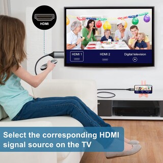 Foto 3 | Foto 3 | Cable Hdmi Juconu Adaptador Hdtv 1080p De 4 M Para Iphone/ipad - Venta Internacional.