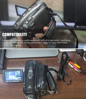 Foto 6 | Foto 6 | Cable Av Snllmzi De 3,5 Mm A Rca Para Videocámara Handycam De 1,5 M - Venta Internacional.