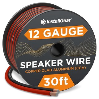 Foto 1 | Foto 1 | Cable De Altavoz Installgear Calibre 12 Awg 9.1 M True Spec Rojo/negro - Venta Internacional.