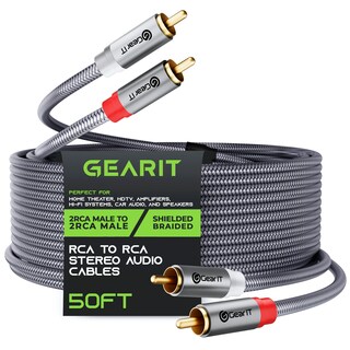 Foto 1 | Foto 1 | Cable Rca Gearit 2rca Macho A 2rca Macho De Audio Estéreo De 15 M - Venta Internacional.