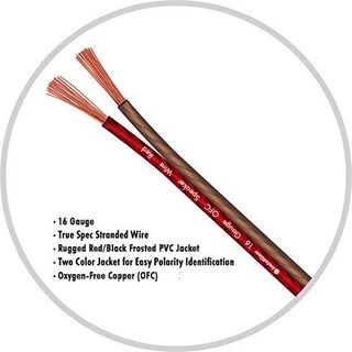 Foto 3 | Foto 3 | Cable De Altavoz Installgear Calibre 16 (30,5 M) Para Coche/cine En Casa - Venta Internacional.