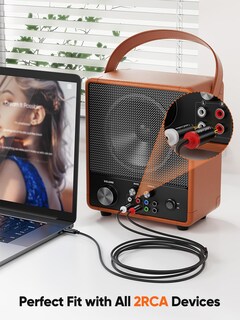 Foto 5 | Foto 5 | Cable De Audio Cablecreation Usb C A Rca De 6 Pies Para Iphone Y Samsung - Venta Internacional.