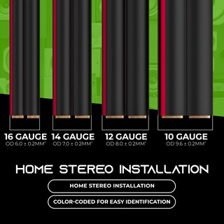 Foto 7 | Foto 7 | Cable De Altavoz Gearit Pro Series 14 Awg, Calibre 15,24 M, Negro - Venta Internacional.