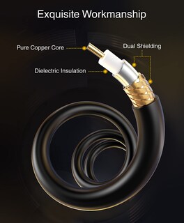 Foto 7 | Foto 7 | Cable de Subwoofer de Audio RCA BlueRigger de 15 Pies con Doble Blindaje - Venta Internacional