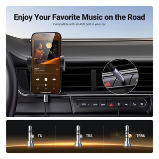 Foto 2 | Foto 2 | Adaptador de Audio Ugreen Aux A Usb C de 3.3 Pies para iPhone Galaxy - Venta Internacional