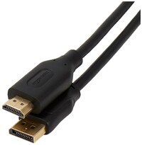 Cable Displayport A Hdmi Amazon Basics 4k @30hz 1,8 M, Paquete De - Venta Internacional.