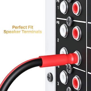 Foto 5 | Foto 5 | Cable Altavoz Gearit 14 Awg con Conectores Tipo Banana 2 M, 2 Unidades Negro - Venta Internacional