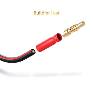 Foto 7 | Foto 7 | Cable Altavoz Gearit 14 Awg con Conectores Tipo Banana 2 M, 2 Unidades Negro - Venta Internacional