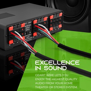 Foto 6 | Foto 6 | Cable De Altavoz Gearit, 16 Awg, 2 Conductores, 250 Pies, Ofc, Cobre - Venta Internacional.