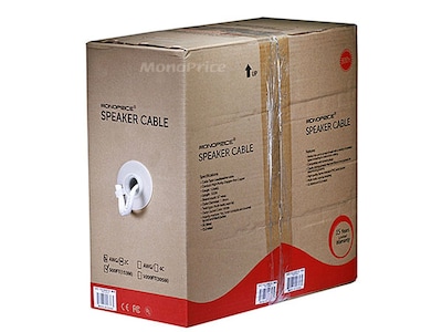 Foto 3 | Foto 3 | Cable de Altavoz Monoprice Cl2 con Clasificación 12 Awg Cobre 500 Pies - Venta Internacional