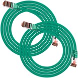 Cables Ethernet Conexión Estable Mxgno-002 Ventdepot 2 Piezas Verde