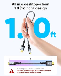 Foto 3 | Foto 3 | Adaptador De Cable Highwings Mini Hdmi A Hdmi 4k 60 Hz 30 Cm - Venta Internacional.